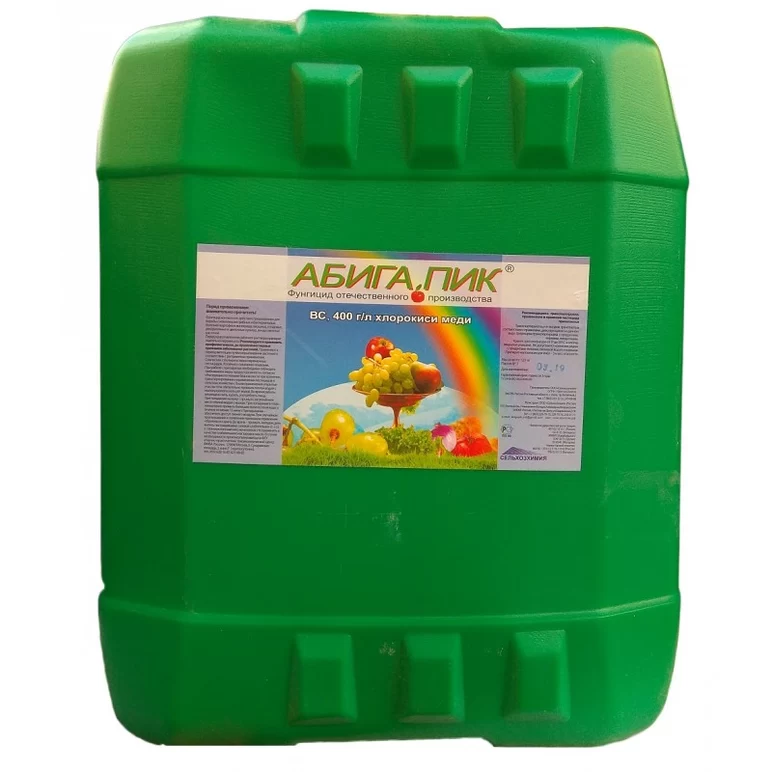 Канистра препарата Абига-Пик, ВС