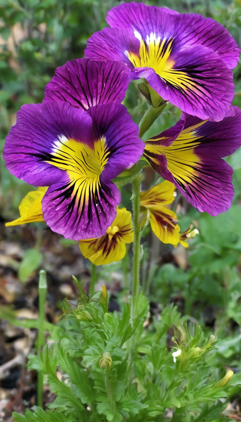 Сальпиглоссис выемчатый