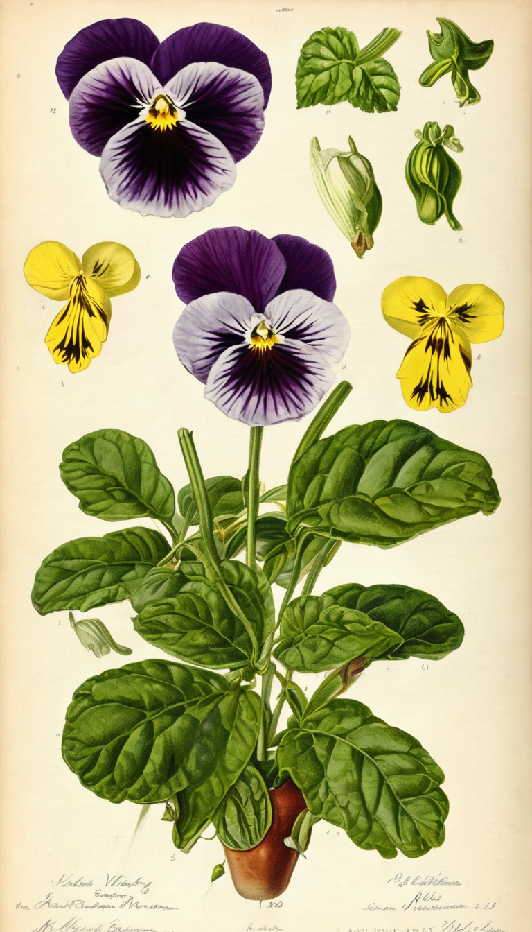 Фиалка виттрока