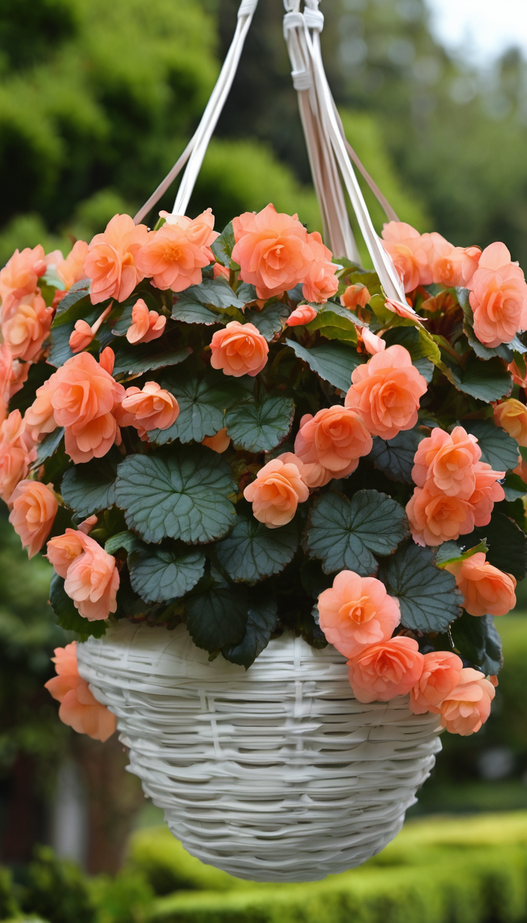 Бегония клубневая ампельная