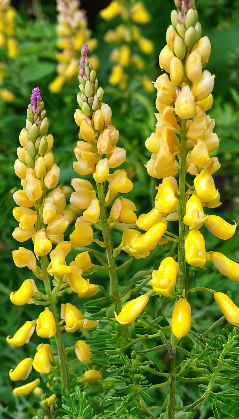 Люпин желтый