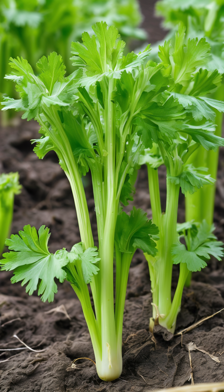 Сельдерей черешковый и листовой