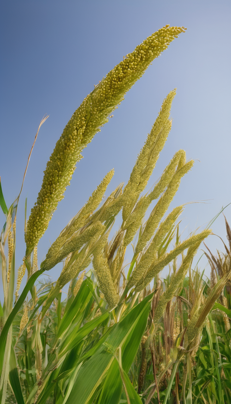 Просо обыкновенное, посевное, метельчатое
