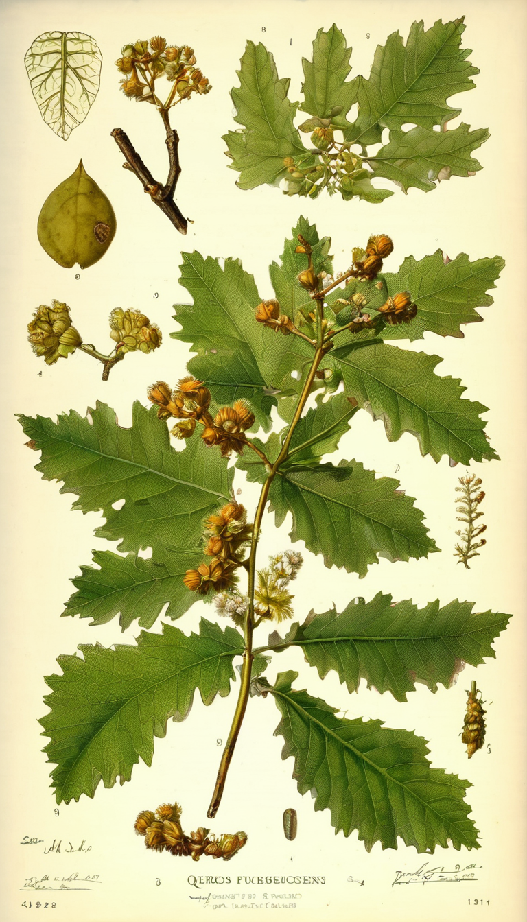 Дуб пушистый