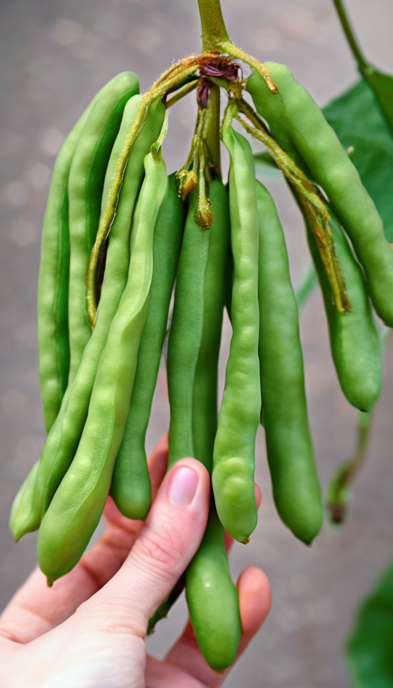 Фасоль овощная