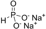 Формула молекулы Фосфит натрия| Formula of active ingredient Sodium phosphite 