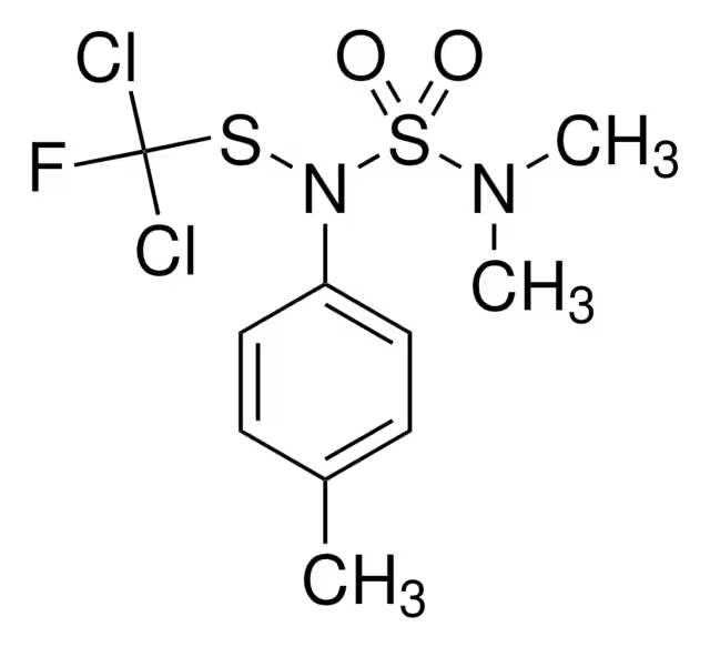 Формула молекулы Толилфлуанид| Formula of active ingredient Tolylfluanid 
