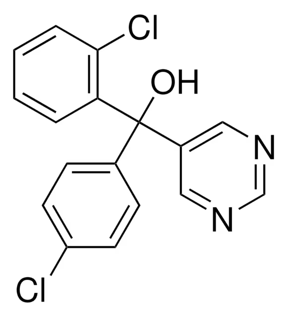 Формула молекулы Фенаримол| Formula of active ingredient Fenarimol 