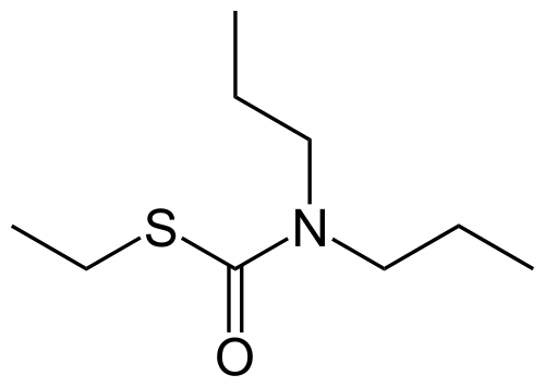 Формула молекулы EPTC| Formula of active ingredient EPTC 