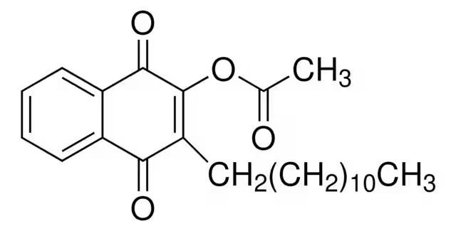 Формула молекулы Ацехиноцил| Formula of active ingredient Acequinocyl 