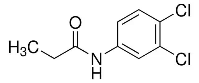 Формула молекулы Пропанил| Formula of active ingredient Propanil 