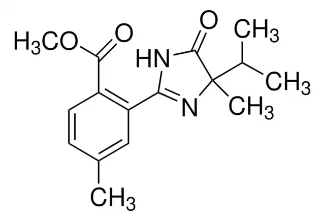 Формула молекулы Имазаметабенз-метил| Formula of active ingredient Imazamethabenz-methyl 