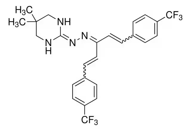 Формула молекулы Гидраметилнон| Formula of active ingredient Hydramethylnon 