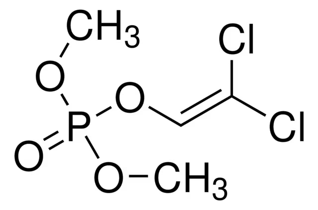 Формула молекулы Дихлофос / ДДВФ| Formula of active ingredient Dichlorvos / DDVP 