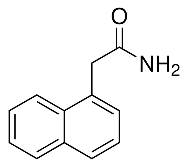 Формула молекулы 1-Нафталинацетамид| Formula of active ingredient 1-Naphthylacetamide 