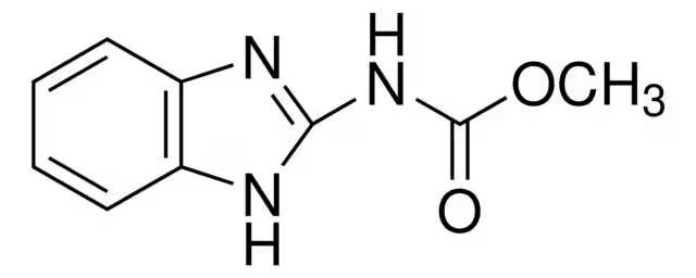 Формула молекулы Карбендазим| Formula of active ingredient Carbendazim 