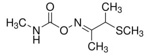 Формула молекулы Бутокарбоксим| Formula of active ingredient Bitocarboxim 