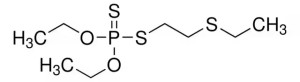 Формула молекулы Дисульфотон| Formula of active ingredient Disulfoton 