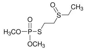 Формула молекулы Оксидеметон-метил| Formula of active ingredient Oxydemeton-methyl 