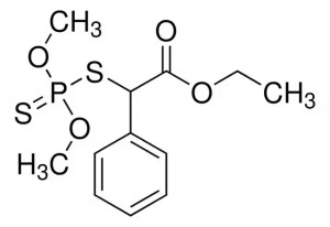 Формула молекулы Фентоат| Formula of active ingredient Phenthoate 