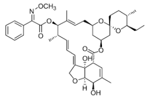 Формула молекулы Лепимектин| Formula of active ingredient Lepimectin 