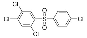 Формула молекулы Тетрадифон| Formula of active ingredient Tetradifon 
