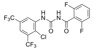 Формула молекулы Бистрифлурон| Formula of active ingredient Bistrifluron 