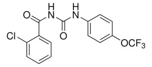 Формула молекулы Трифлумурон| Formula of active ingredient Triflumuron 