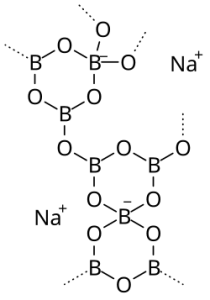 Формула молекулы Динатрий октаборат| Formula of active ingredient Disodium octaborate 