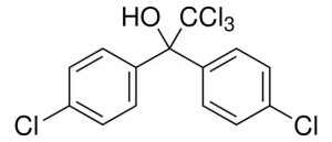 Формула молекулы Дикофол| Formula of active ingredient Dicofol 