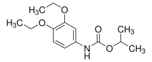 Формула молекулы Диетофенкарб| Formula of active ingredient Diethofencarb 