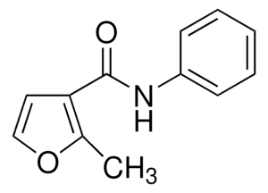 Формула молекулы Фенфурам| Formula of active ingredient Fenfuram 