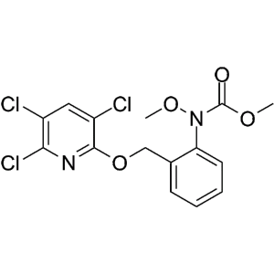 Формула молекулы Триклопирикарб| Formula of active ingredient Triclopyricarb 