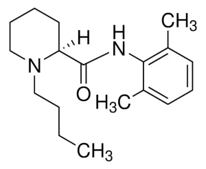 Формула молекулы Бинапакрил| Formula of active ingredient Binapacryl 