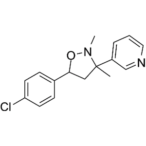 Формула молекулы Пиризоксазол| Formula of active ingredient Pyrisoxazole 