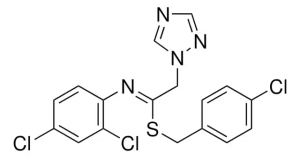 Формула молекулы Имибенконазол| Formula of active ingredient Imibenconazole 