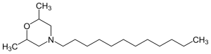 Формула молекулы Алдиморф| Formula of active ingredient Aldimorph 