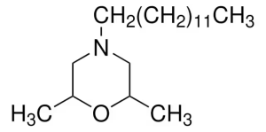Формула молекулы Тридеморф| Formula of active ingredient Tridemorph 
