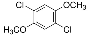 Формула молекулы Хлоронеб| Formula of active ingredient Chloroneb 