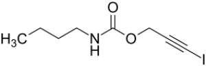 Формула молекулы Йодокарб| Formula of active ingredient Iodocarb 