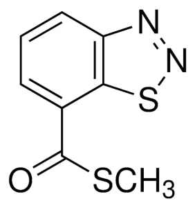 Формула молекулы Ацибензолар-S-метил| Formula of active ingredient Acibenzolar-S-methyl 