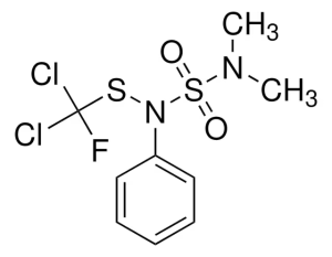 Формула молекулы Дихлофлуанид| Formula of active ingredient Dichlofluanid 