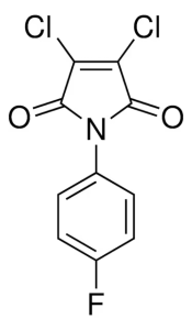 Формула молекулы Фтороимид| Formula of active ingredient Fluoroimide 