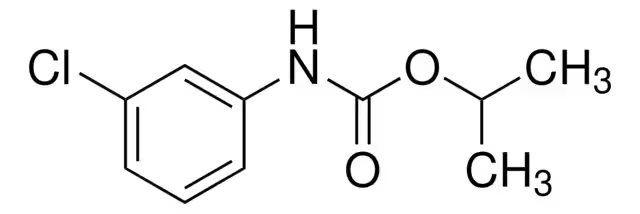 Формула молекулы Хлорпрофам| Formula of active ingredient Chlorpropham 