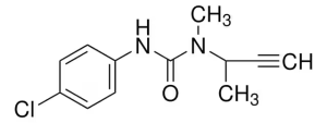 Формула молекулы Бутурон| Formula of active ingredient Buturon 