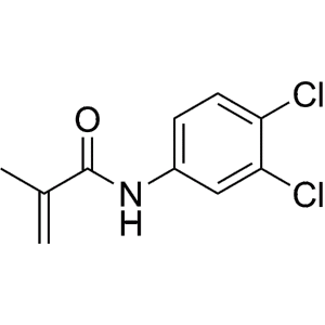 Формула молекулы Хлоранокрил (Дикрил)| Formula of active ingredient Chloranocryl (Dicryl) 