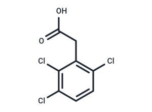 Формула молекулы Хлорфенак| Formula of active ingredient Chlorfenac 
