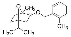 Формула молекулы Цинметилин| Formula of active ingredient Cinmethylin 
