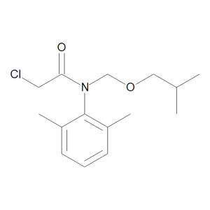 Формула молекулы Делахлор| Formula of active ingredient Delachlor 