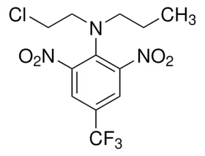 Формула молекулы Флухлоралин| Formula of active ingredient Fluchloralin 